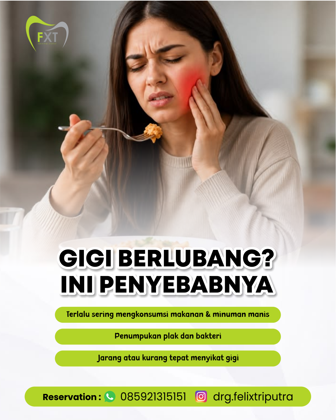 Gigi Berlubang? Ini Penyebabnya